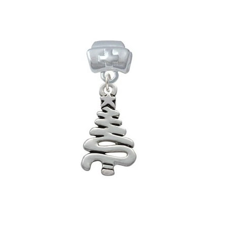 Christmas Tree Zig Zag - Nurse Hat Charm Bead