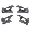 thumbnail image 2 of 4PCS Carbon Fiber Steering Wheel Button Trim Sticker Inner Decoration Frame Covers Kit for Envoy Bravada 2002 to 2009 With Keyhole, 2 of 5