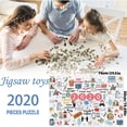 thumbnail image 1 of Puzzle Paper Puzzle 2020 New Year‘s Puzzle Home Parent Child Interactive Toys, 1 of 6