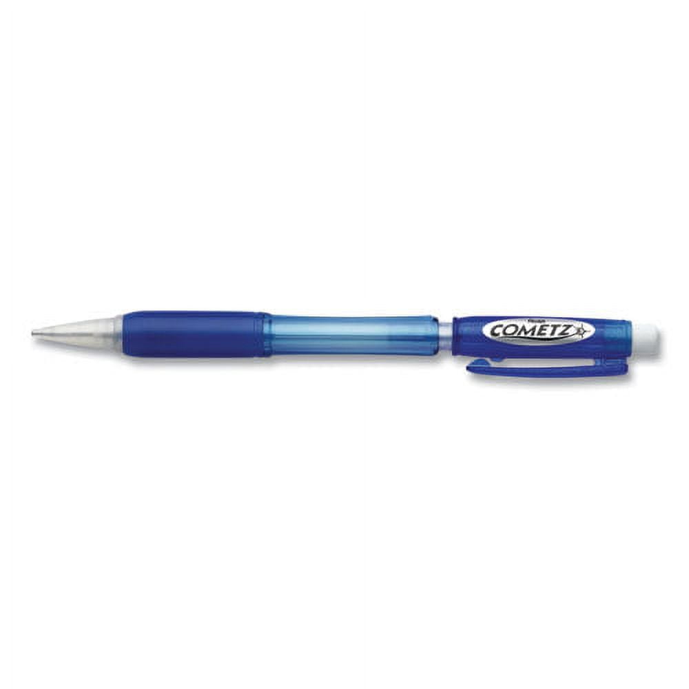 Cometz Mechanical Pencil, 0.9 Mm, Hb (#2.5), Black Lead, Blue Barrel, Dozen | Bundle of 5 Dozen