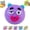 Purple, variant on NEW Smushers Squishy - Curiosities Smushers Dog Face Swap Squishy Soft Moldable Cute Slow Rise Relaxing Sensory Fidget Relief for Adults Anxiety Relief (Blue)