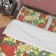 thumbnail image 2 of Strawberry Floral Funda Nórdica Juego de Dormitorio Boho, Colcha Bonita, Colcha Girly, 2 of 6