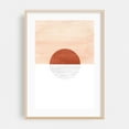 thumbnail image 2 of Terracotta and blush pink abstract - Mixed Media Minimalist Abstract Sunset Watercolor Boho Geometric Modern Art Unframed Wall Art Print 32 x 48 inches, 2 of 60