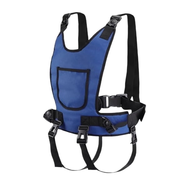Breathable Adjustable Wheelchair Safety Harness Straps Comfortable Support For Elderly And Disabled Secure Anti Slip Sup