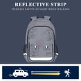 thumbnail image 5 of FORMRS Unisex School Backpack 17" Student Travel Bag with Laptop Compartment, Cartoon Elephant, 5 of 7