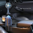 thumbnail image 6 of 2 in 1 USB Car Fan Car Cup Holder Adjust Speed Powerful Speed USB Fan, 6 of 16
