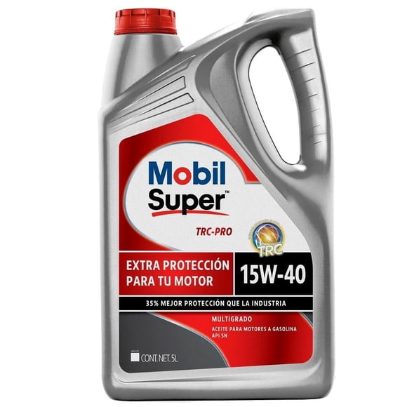 Aceite para Automóvil Mobil Super 15W-40 de 5 L