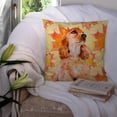 thumbnail image 3 of Carolines Treasures BB9967PW1414 Cocker Spaniel Fall Fabric Decorative Pillow, 3 of 4