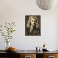 thumbnail image 5 of 1689 Sir Isaac Newton Portrait Young, Figurative Stretched Canvas Wall Art by Paul Stewart  Sold by Art.Com, 5 of 5