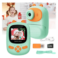 thumbnail image 3 of Camara Digital W&o Juguete Foto Video 1080p+32g Para Niños Eo Safe Imports Color Verde Claro, 3 of 5