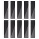 thumbnail image 1 of 10uds Tira Espejo Pared Pegatina, 2 x 7.9 Auto Adhesivo Acrílico Espejo Pared Tiras Calcomanía Removible  para Hogar Dormitorio Fondo DIY Decoración, Negro, 1 of 7