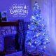 thumbnail image 3 of Luces navideñas Hopolon azul y blanco, 33 m, 100 LED, 3 of 7