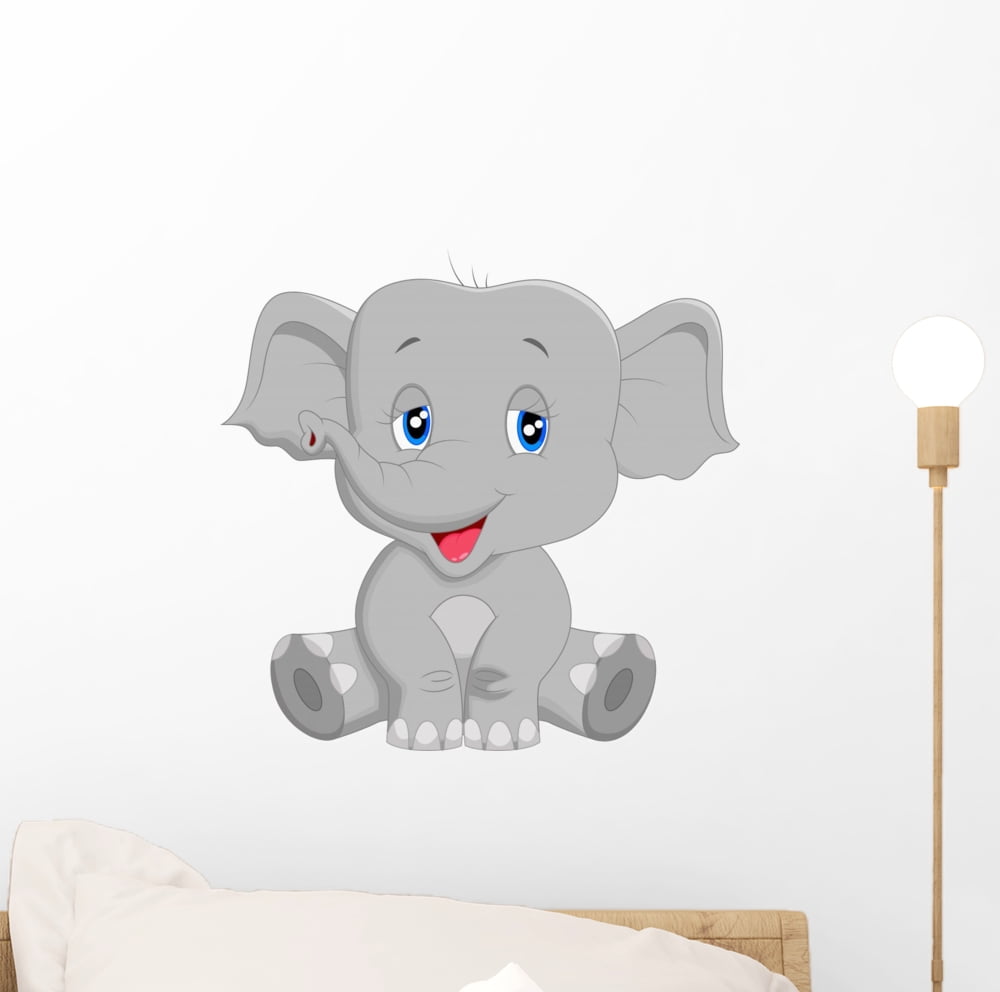 Cute Baby Elephant Cartoon Wall Decal By Wallmonkeys Peel And Stick Graphic 12 In W X 12 In H Wm Walmart Com Walmart Com Cute Baby Elephant Cartoon Wall Decal By Wallmonkeys Peel And Stick Graphic 12 In W X 12 In H Wm Walmart Com Walmart Com