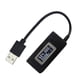 thumbnail image 4 of Kearding Voltímetro USB Amperímetro Probador de voltaje actual Detector LCD Multímetro Voltímetro de batería Amperímetros Bancos de Electrónica Negro, 4 of 6