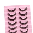 thumbnail image 4 of 10 pares de ñas rusas Lashes B shamjiam Kits de pestañas postizas, 4 of 9