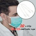 thumbnail image 2 of UYTRXJ Durable Firm Plastic Clip Camisole Stabilizer 20 Clip 10 Elastic Rope Adjustable, 2 of 2