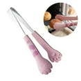 thumbnail image 4 of Cat Paw Shape Food Tongs,Stainless Steel Cat Tongs, Heat-Resistant Kitchen Tongs Serving Tongs Accessories BBQ Grilling Cooking Baking,Cute Kitchen Sweets&Cake for AKWT, 4 of 10