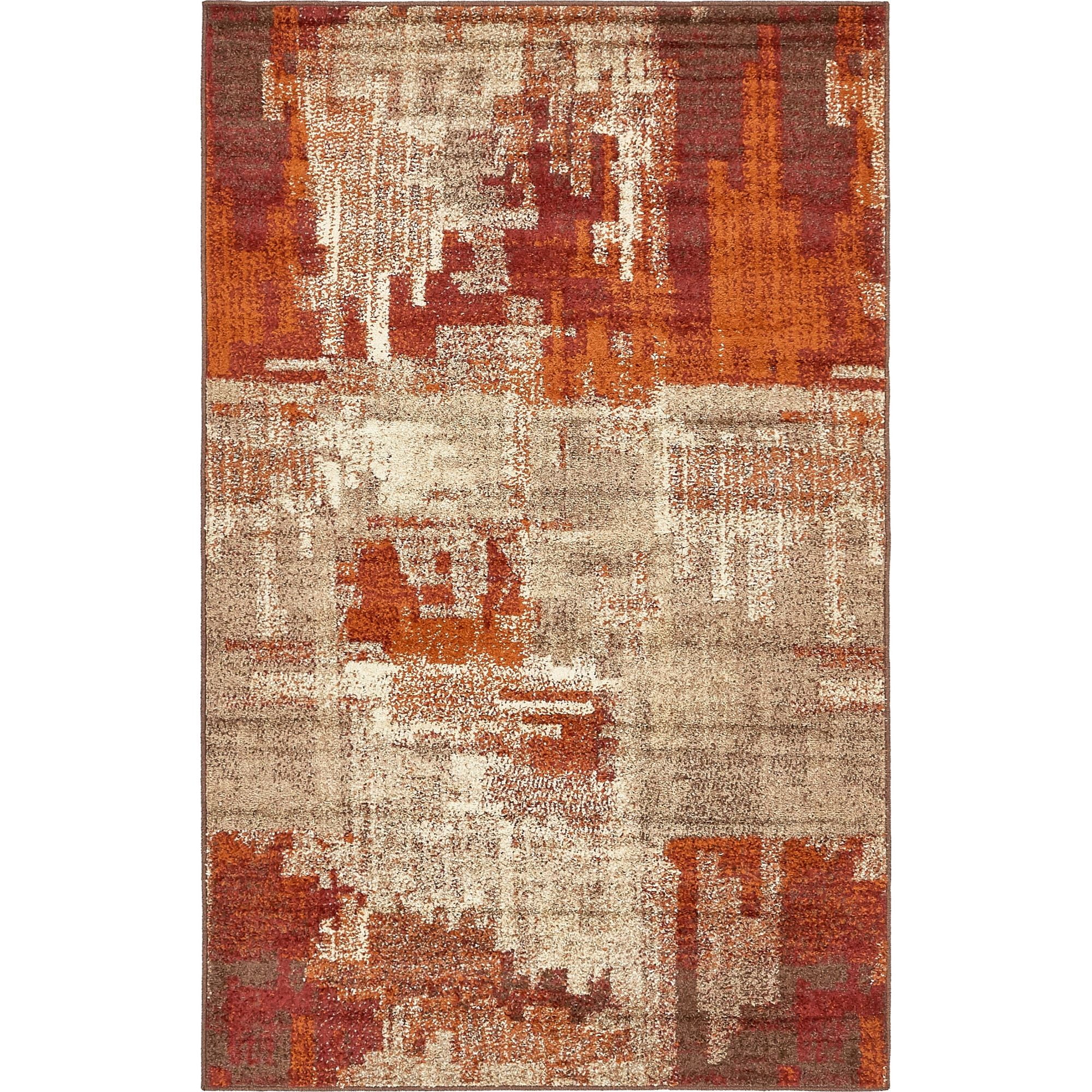 Unique Loom Autumn Cinnamon Rug, Multi (5' 0 x 8' 0)
