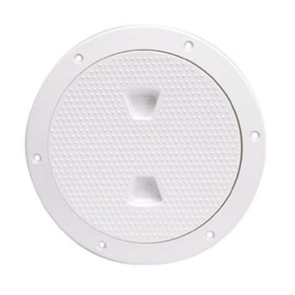 Non - Skid Screw - Out Deck Plate, White - 6 in.