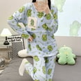 thumbnail image 1 of Pyjama d'Allaitement pour Maternité, Ensemble avec Ouverture Facile, Coton Polyester, Imprimé à Contraste, 1 of 10