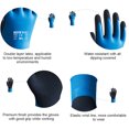thumbnail image 4 of Coldproof Wonder Grip Thermo Plus Coldproof Work Gloves Double Layer Latex Coated Protection Gardening Fishing Working Gloves, 4 of 7