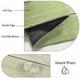 thumbnail image 6 of Non-Slip Rug Pad Rugs Farmhouse Sage Green Wood Board Rectangle Area Rugs 5x7Ft Soft Carpet Pads for Living Room Kids Room, Country Gradient Wooden, 6 of 9