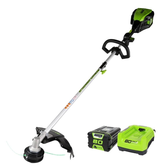 Greenworks Pro 80V 16" DigiPro Brushless String Trimmer with Battery | GST80321