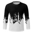 thumbnail image 4 of VJATTWR Adult Male Men Crew Neck Long Sleeves T-Shirt Xl, 4 of 4