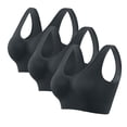 thumbnail image 1 of Fiudx Sujetador Deportivo Sin Costuras, Sujetador de Yoga Sin Aros con Almohadillas Extraíbles, Ropa Deportiva Ligera y Transpirable, Top Informal de Verano, Ideal para Uso Diario, Ejercicio y Relaja, 1 of 3