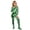 D73/Green, variant on Girls Jumpsuit High Neck Long Sleeve Glitter Romper Full Zipper Performance For Dance Gymnastics Party Stage Show Classic Comfort Romper