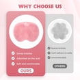 thumbnail image 6 of Silicone Shower Foot Scrubber Mat with Suction Cups, Non-Slip Wall Mounted Foot Cleaning Pad, 6 of 7