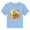 Light Blue, variant on Toddler's Care Bears Tenderheart Bear Cute Halloween Graphic Tee Athletic Heather 3T