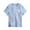 Sky Blue, variant on Workout Shirts for Men Big and Tall 1/4 Short Sleeve Big & Tall Beach Vacation Short Sleeve Shirts Athletic Fit Solid Color Boat Neck Summer Casual Beach Basic Streetwear