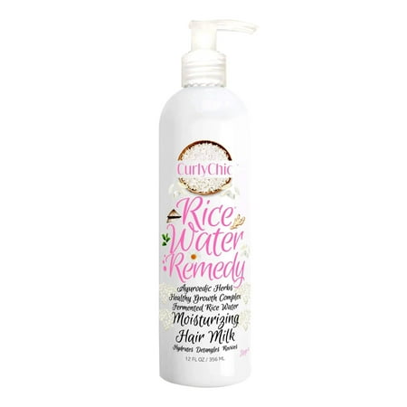 CurlyChic Rice Water Remedy Moisturizing Milk – 8 oz