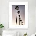 thumbnail image 2 of Giant Art 24x36 Palm Tree Silhouettes Matted and Framed in Multi-Color, 2 of 3