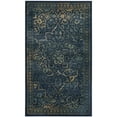 thumbnail image 6 of SAFAVIEH Vintage Mirko Traditional Area Rug, Blue/Yellow, 3'3" x 5'7", 6 of 7