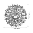 thumbnail image 3 of Flower Shape Clothes Decor DIY Hat Clothes Patch Shoes Decorative Rhinestone Patch, 3 of 9