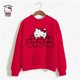 thumbnail image 5 of Sudadera con estampado de HELLO KITTY para mujer, sudadera con capucha de manga larga de gran tamaño para mujer, sudadera con estampado de dibujos animados para mujer y2k, 5 of 5