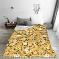 thumbnail image 5 of Vsdgher Daisies Flowers Ultra-Soft Micro flannel Blanket Throw Blankets for Couch Sofa, Bed (4 sizes)-60"x50", 5 of 7