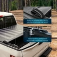 thumbnail image 6 of Black Flag Tonneau Cover Soft Roll-up Truck Bed Protector All Weather Retractable for Chevy Silverado/Sierra 1500 2007-2018 5.8 ft, 6 of 9