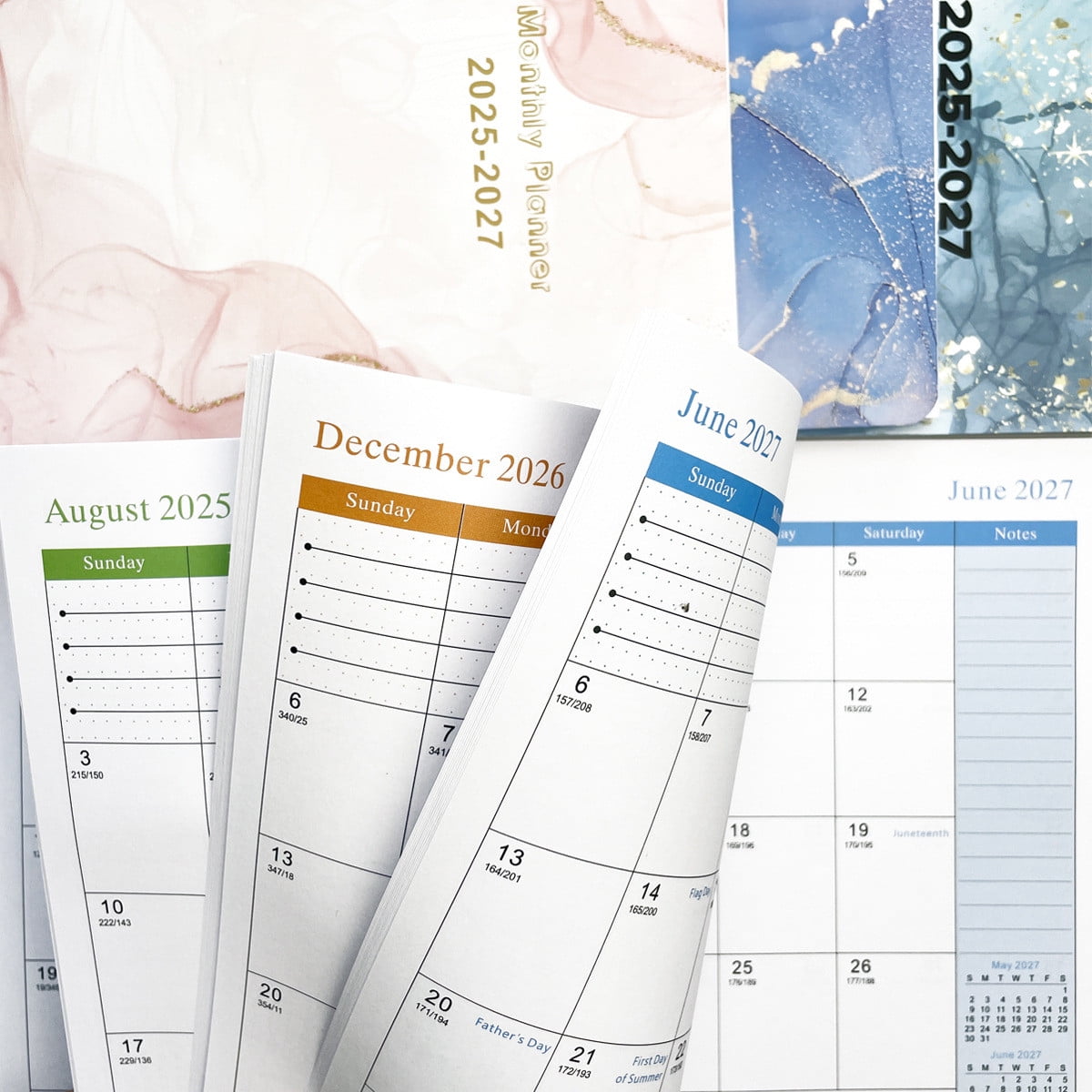 2025-2027 Monthly Planner, 3 Year Monthly Planner 2025-2027