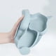 thumbnail image 4 of Kids Tableware Set Baby Suction Cup Plate Silicone Baby Plate Placemat Silicone Placemat Baby Tableware Set Plate, for Training Eating (Squirrel-Light, 4 of 5