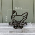 thumbnail image 3 of Iron Rack Rooster Tray for 12 Fresh Eggs, 3 of 5