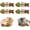4 PCS-1, variant on Catnip & Silvervine Chewing Sticks — Natural fish-bone shaped dental sticks for cats to chew, lick, and bat around.