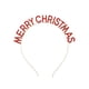 thumbnail image 1 of Guardurnaity Diadema navideña decorativa a la moda, tocado de Navidad, fiesta temática, decoración de disfraces, accesorio de fotografía de Año Accesorio para el cabello Rojo, 1 of 6