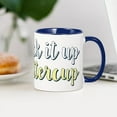 thumbnail image 4 of CafePress - Suck It Up Buttercup - 11 oz Ceramic Mug - Novelty Coffee Tea Cup, 4 of 6