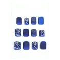 thumbnail image 5 of Ardell Nail Addict Artificial Nails, Fake Nails, Matte Blue, 24 Nails, 5 of 8