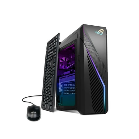 ASUS ROG G16CH (2024) Gaming Desktop PC, Intel(r) Core(tm) i7-14700F, NVIDIA(r) GeForce RTX(tm) 4060 Dual, 1TB NVMe(tm) PCIe(r) SSD, 16GB DDR5 RAM, Windows 11, G16CHR-DS764