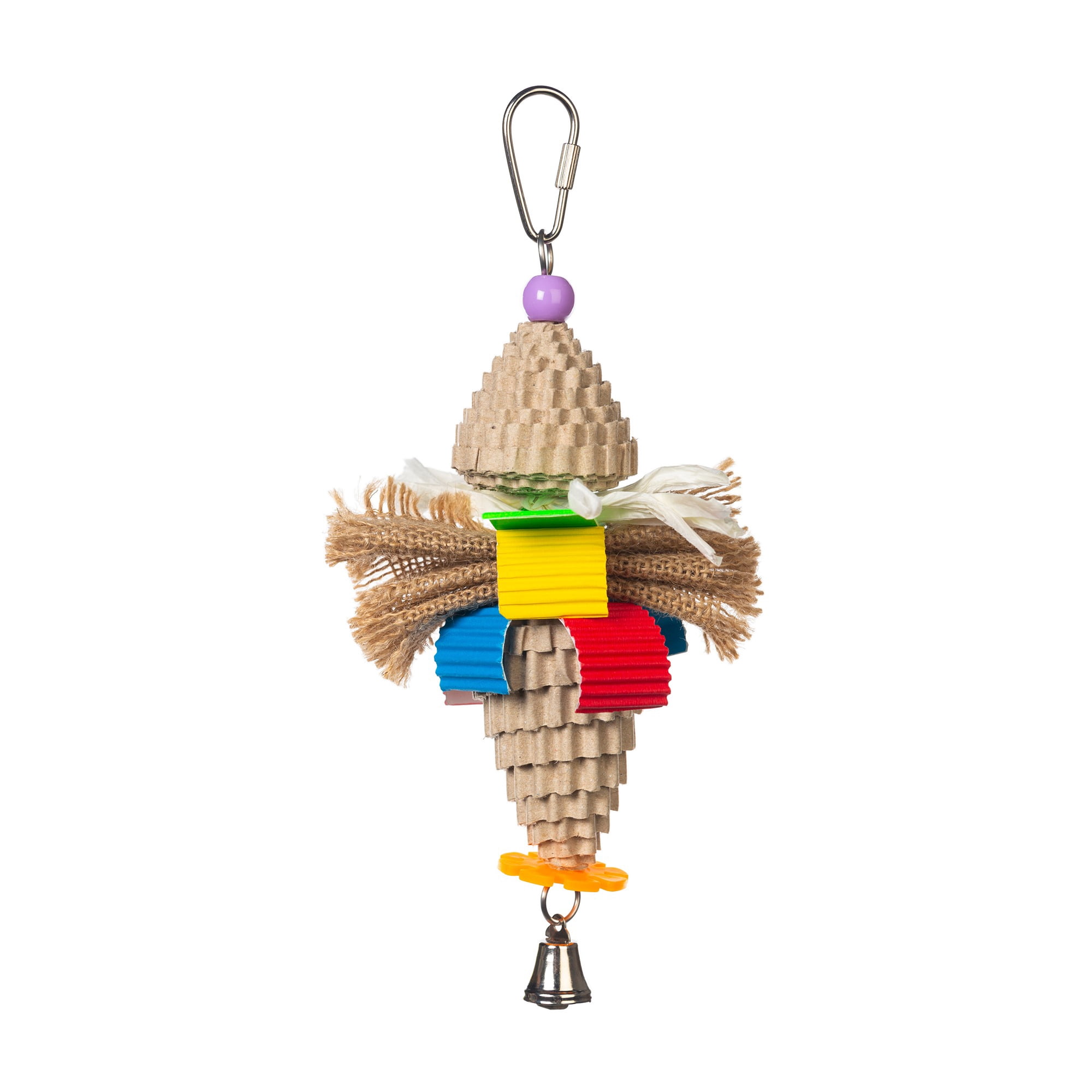 Prevue Pet Products Playfuls Physical & Mental Mr. Mustache Bird Toy 62614