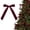X_B, variant on 12Pcs Red Christmas Velvet Ribbon Bows Decorations Xmas Ornaments Vintage Decor for Tree, Wreath, Garland